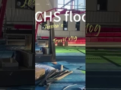 Carreaux de plancher de terrain de basket-ball résistant aux intempéries