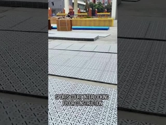 Carreaux de plancher de terrain de basket-ball résistant aux intempéries