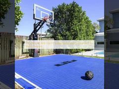 Dalles de sol sportives emboîtables en PP antidérapant 340x340mm, durée de vie de 5+ ans