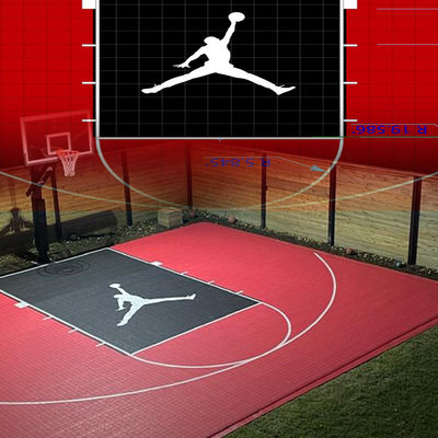 Package carton Interlocking Cour de basket-ball pour une utilisation intérieure et extérieure