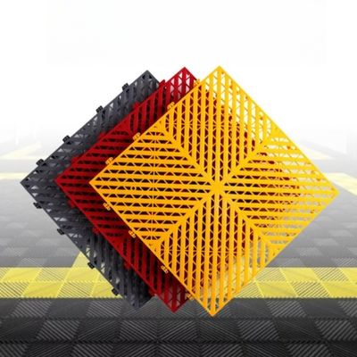 Carreaux de sol de garage ventilés en polypropylène de 20 mm d'épaisseur 400*400 mm