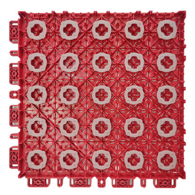 Carreaux de sport extérieurs personnalisables épaisseur 1,8 cm Noir/ gris/ bleu/ rouge/ vert/ jaune/ orange/ violet/ rose