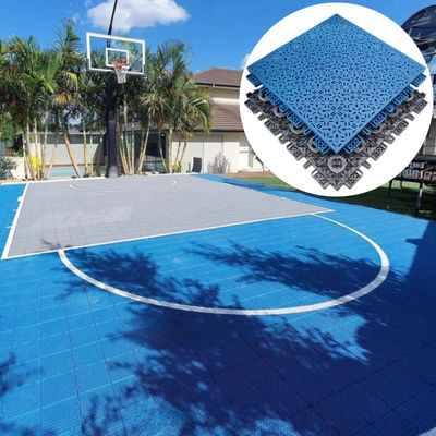 Badminton Tennis Pickleball Cour de basket-ball Jeux de plein air Carreaux d'entrelacement