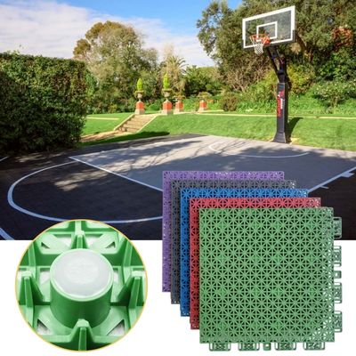 Sports Tennis Pickleball Basketball Cour de plancher Carreaux portables Enrobage