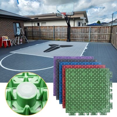 Carreaux synthétiques multi-sports pour le badminton en plein air
