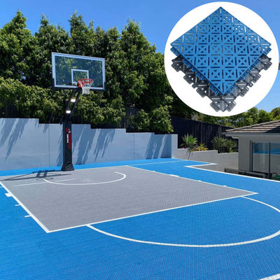 Vinyle en caoutchouc en Pvc Pp en extérieur Sport Pickleball demi-court de basket-ball Carreaux de sol enroulés