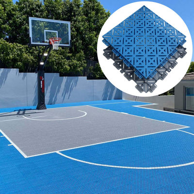 Cours de basket-ball intelligent en PP Carreaux en plastique Carreaux temporaires pour le sport en plein air