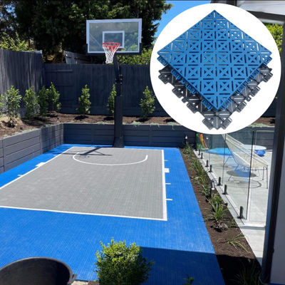 Plancher sportif professionnel en Pp interligne plancher de terrain de basket-ball en plein air
