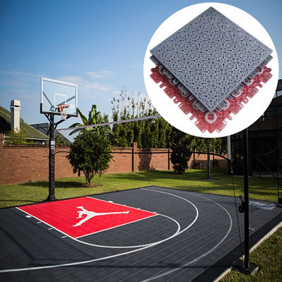 Carreaux de plancher de terrain de basket-ball en plein air