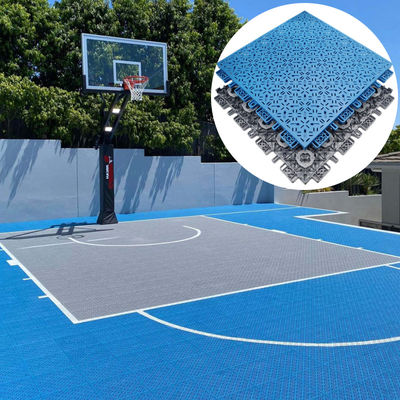 Cour de basket-ball en extérieur modulaire de pickleball