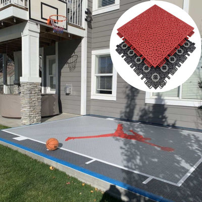 Mat de plancher sportif interligne pour le basket-ball en plein air